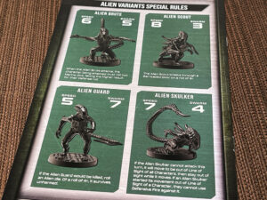 Aliens We're in the Pipe, Five by Five Expansion Variants