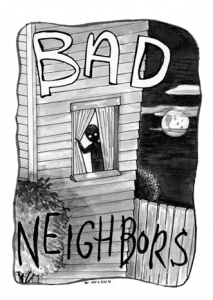 Bad Neighbors Card Game